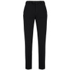 Black - 70716S Mens Slim Fit Flat Front Pant Stout - Biz Corporates