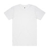 White - 5050B Mens Block Tee - 3XL-5XL - AS Colour