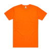 Safety Orange - 5050F Mens Block Tee - Safety Colours - AS Colour