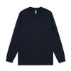 Navy - 5056 Mens General Long Sleeve Tee - AS Colour