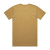 A plain, faded khaki t-shirt featuring a regular fit and short sleeves. Includes a logo on the back. A plain, faded khaki t-shirt featuring a regular fit and short sleeves. Includes a logo on the back.