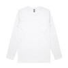 White - 5009 Mens Ink Long Sleeve Tee - AS Colour