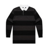 Black-Coal - 5416 Mens Rugby Stripe - AS Colour