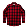 Red-Black - 5417 Mens Check Shirt - AS Colour