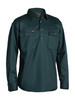 Bottle - Front - BSC6433 - Closed Front Cotton Drill Shirt