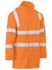 Rail Orange - Front - BJ6964T - Taped Hi Vis VIC Rail Wet Weather Jacket