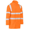 Rail Orange - BJ6964T Taped Hi Vis Rail Wet Weather Jacket - Bisley