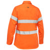 BL6897 Womens Taped Hi Vis Cool Lightweight Drill Shirt - Bisley