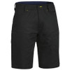 Black - BSH1474 X Airflow Ripstop Vented Work Short - Bisley