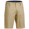 Khaki - BSH1474 X Airflow Ripstop Vented Work Short - Bisley