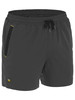 Charcoal - Front - BSH1331 - Flx & Move 4-Way Stretch Elastic Waist Short