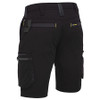 BSHC1332 Flex and Move 4 Way Stretch Zip Cargo Short - Bisley