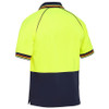 BK1440 Two Tone Hi Vis Short Sleeve Polo - Bisley