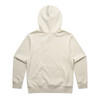 Ecru - Back - 5146 - Mens Heavy Hood - AS Colour