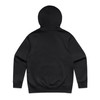 Black - Back - 5146 - Mens Heavy Hood - AS Colour
