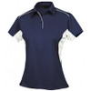 Navy-White - 1161 Freshen 1161 Ladies S/S Polo - Stencil