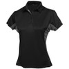 Black-Charcoal - 1161 Freshen 1161 Ladies S/S Polo - Stencil