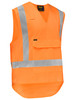 BV0440XT - X Taped Hi Vis Detachable Safety Vest