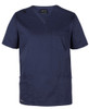 Navy - Front - 4SPT - JB's Unisex Premium Scrubs Top