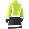 BJL6966T Womens H Taped Two Tone Hi Vis Rain Jacket - Bisley