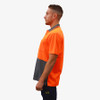 SFWP150 Mens 100% Polyester Dry Fit Micromesh Hi Vis Standard Polo - Safety First Workwear