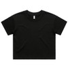 Black - 4054 Womens Terry Tee - AS Colour