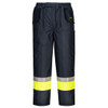 Navy / Yellow - Front - K8047 - Huski Freezer Pants - Portwest