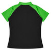 BLACK/KAWA GREEN - Back - 2318 - Manly Lady Polo - Aussie Pacific BLACK/KAWA GREEN - Back - 2318 - Manly Lady Polo - Aussie Pacific