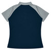 NAVY/SILVER - Back - 2318 - Manly Lady Polo - Aussie Pacific NAVY/SILVER - Back - 2318 - Manly Lady Polo - Aussie Pacific