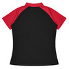 BLACK/RED - Back - 2318 - Manly Lady Polo - Aussie Pacific BLACK/RED - Back - 2318 - Manly Lady Polo - Aussie Pacific