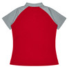 RED/SILVER - Back - 2318 - Manly Lady Polo - Aussie Pacific RED/SILVER - Back - 2318 - Manly Lady Polo - Aussie Pacific