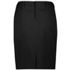 Black - Back - RGS264L - TRAVELLER WOMENS CHINO SKIRT - Biz Corporates