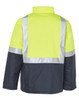 SW28A - HI-VIS TWO TONE RAIN PROOF JACKET WITH QUILT LINING