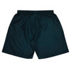 PONGEE SHORT KIDS SHORTS in dark green, featuring an elastic waistband and a back pocket. Includes a logo.