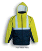 SJ0642 - UNISEX ADULTS HI-VIS 3 IN 1 JACKET WITH REFLECTIVE TAPE