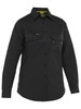 Black - Front - BL6490 - Women's X Airflow Stretch Ripstop Shirt