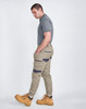 WP28 - UNISEX COTTON STRETCH DRILL CUFFED WORK PANTS WP28 - UNISEX COTTON STRETCH DRILL CUFFED WORK PANTS