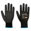 A355 - NPR15 NITRILE FOAM TOUCHSCREEN GLOVE 12 PACK BLACK
