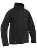 Black - Front - BJ6570 - Flx & Move Soft Shell Jacket