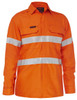 BS8339T - 160 TAPED HI VIS FR RIPSTOP VENTED SHIRT