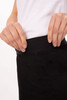 PBN01W - LIGHTWEIGHT WOMENS SLIM CHEF PANTS BLACK