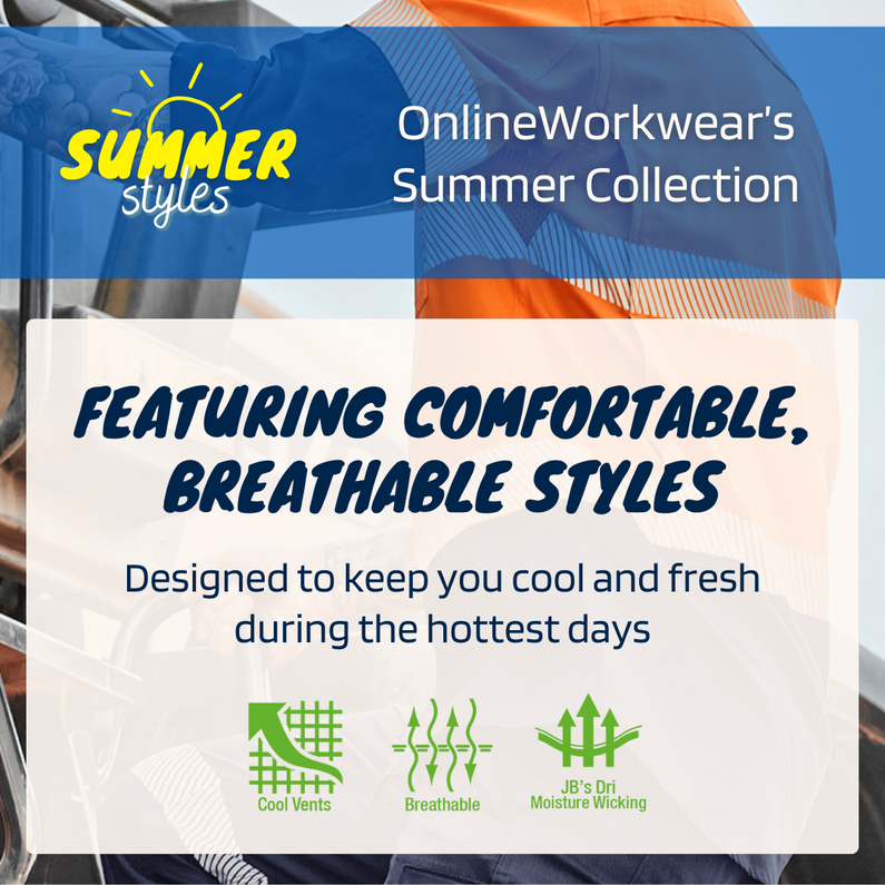 Stay Cool and Stylish with Our Summer Workwear Collection! ☀️