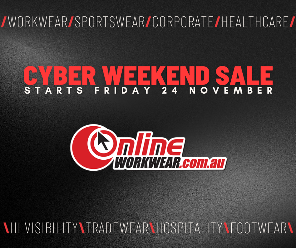 Gear Up for Cyber Weekend: Massive Savings on Workwear, Uniforms, and More!