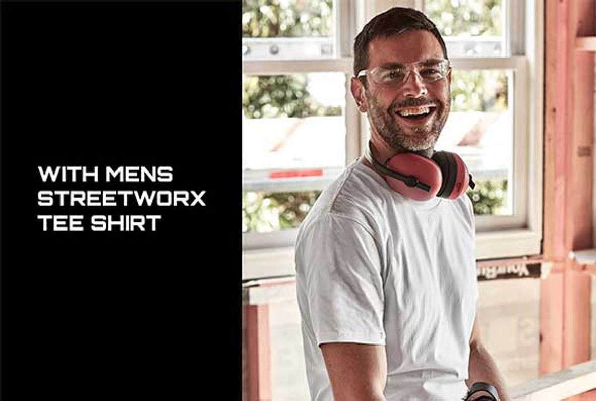 [NEW] Mens Streetworx Tee Shirt (Perfect for trades and outdoor enthusiasts)