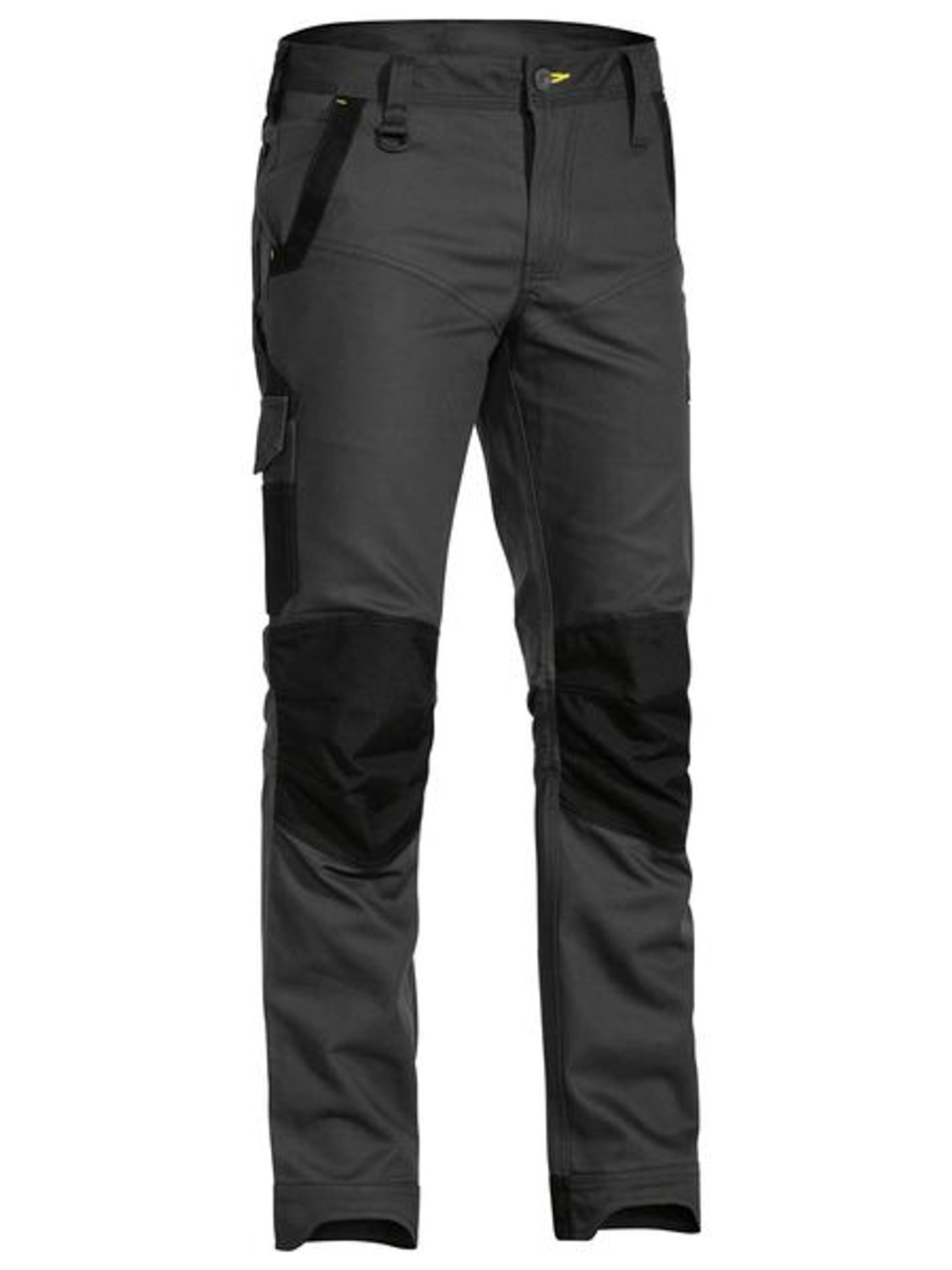 Flx and Move™ stretch denim cargo cuffed pants - BPC6335 - Bisley Workwear