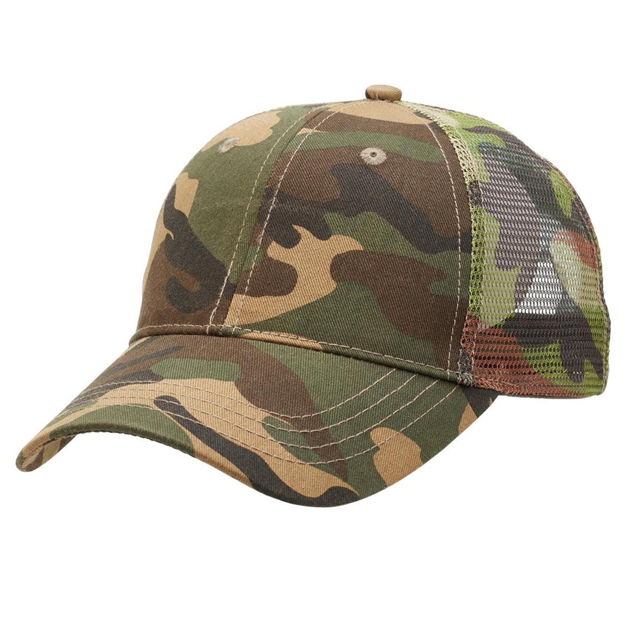 4092 - Camo Trucker Cap - Online Workwear