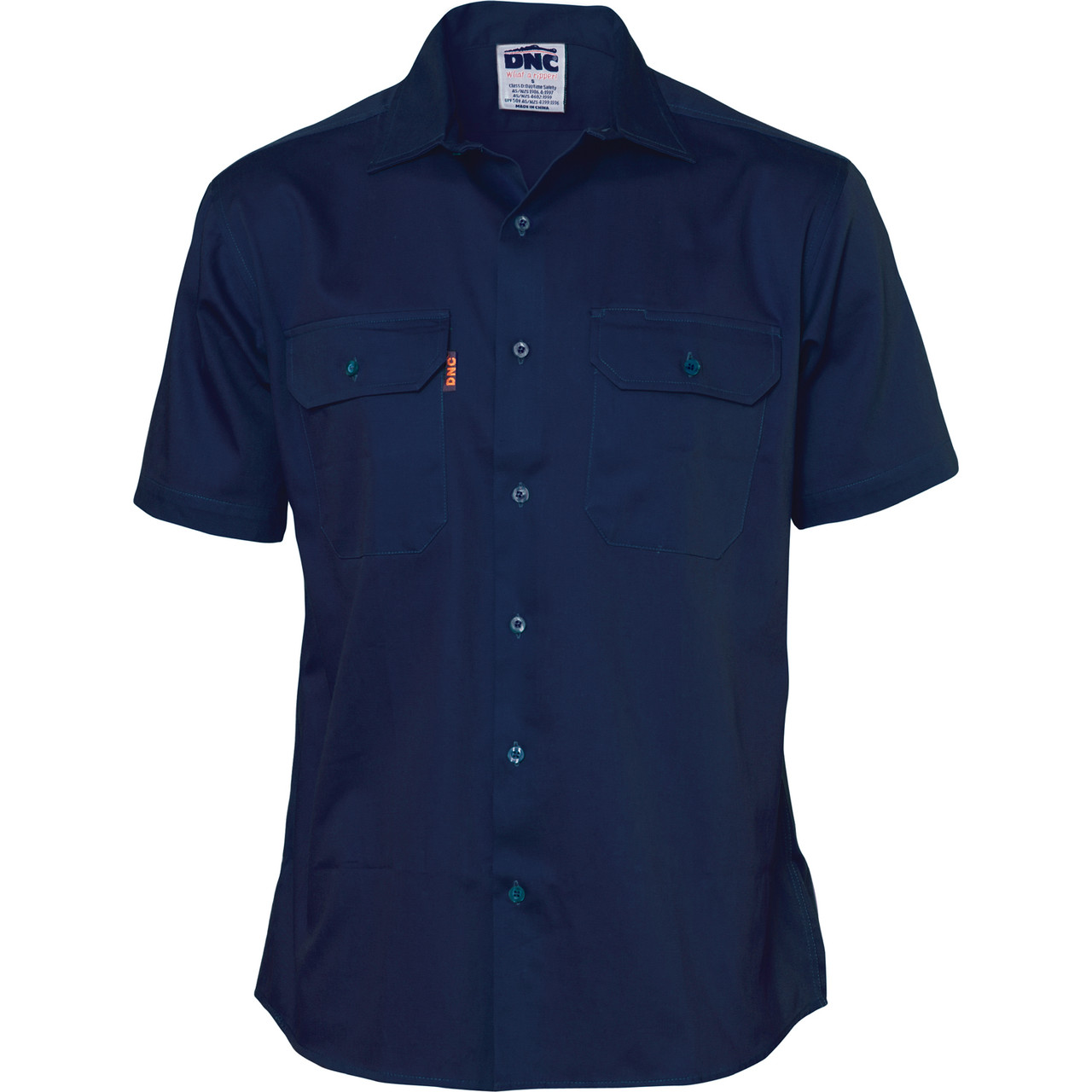 3201 - Cotton Drill Work Shirt - Short 