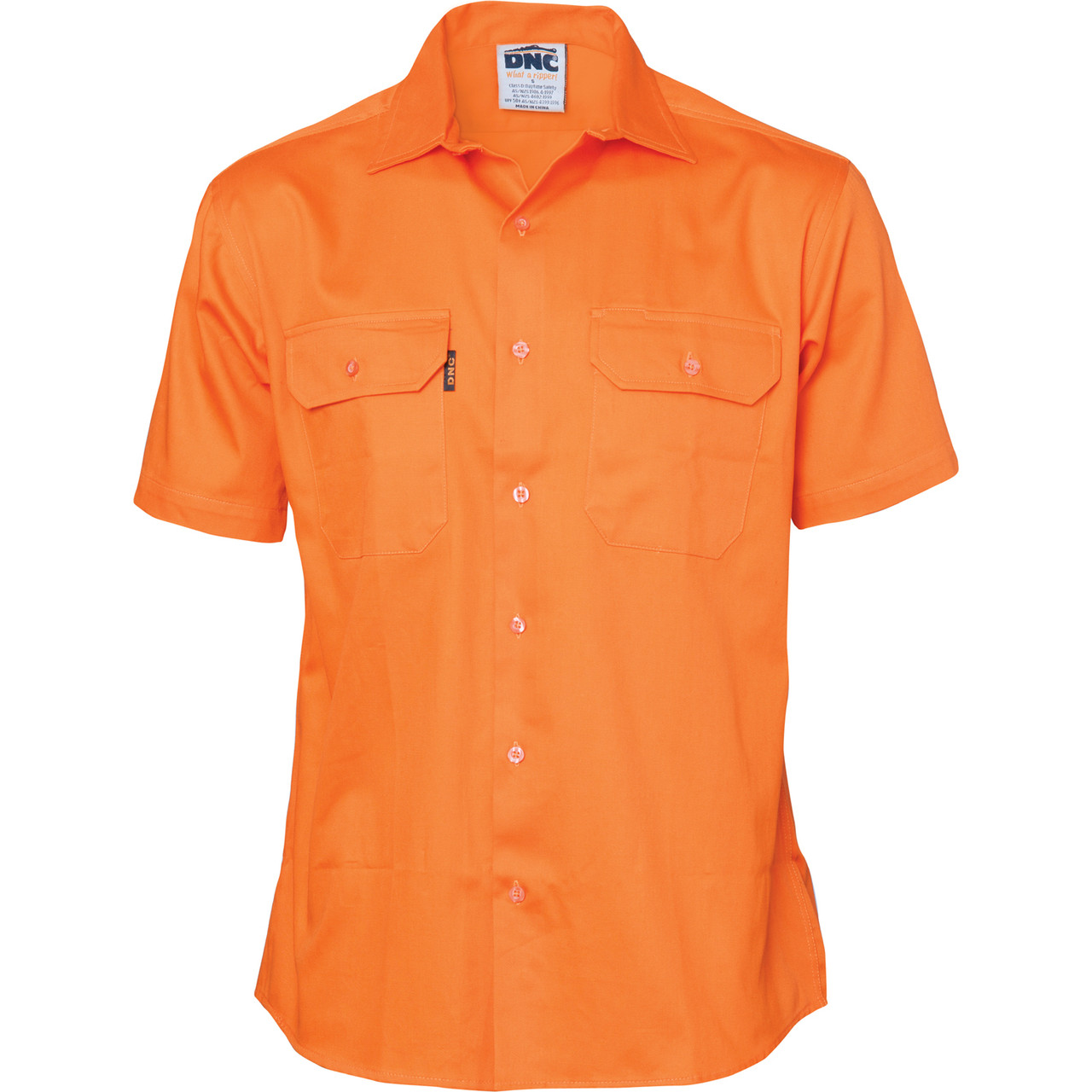 3201 - Cotton Drill Work Shirt - Short 
