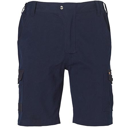 WP23 Mens Stretch Cargo Work Shorts with Design Panel Treatment