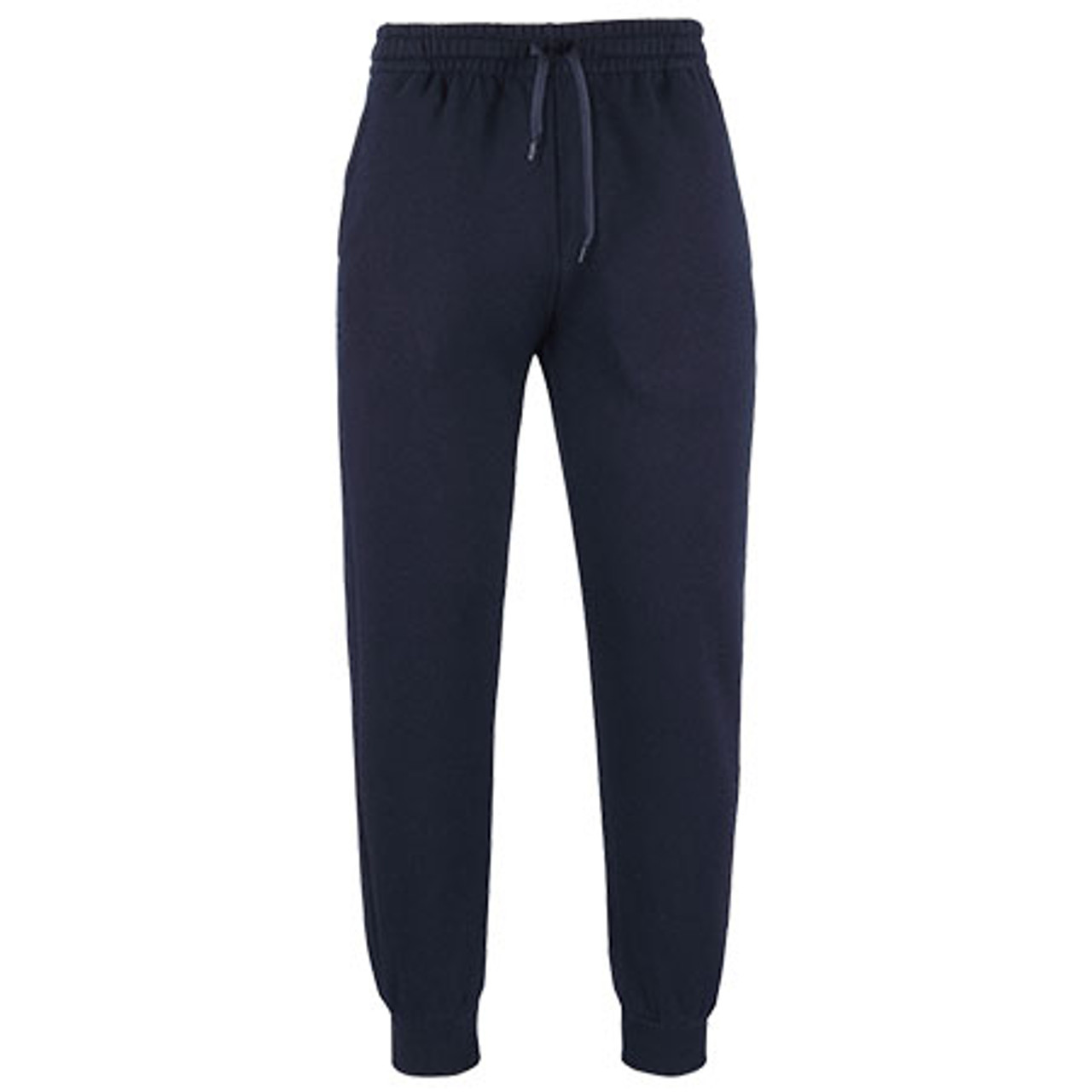 Navy blue cuffed sales track pants